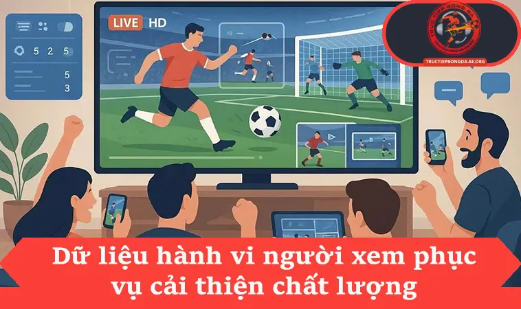 Dữ liệu hành vi người xem phục vụ cải thiện chất lượng